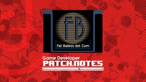 The logos for Fat Babies and Game Developer Patch Notes