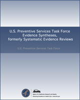 Cover of Prostate-Specific Antigen-Based Screening for Prostate Cancer: A Systematic Evidence Review for the U.S. Preventive Services Task Force