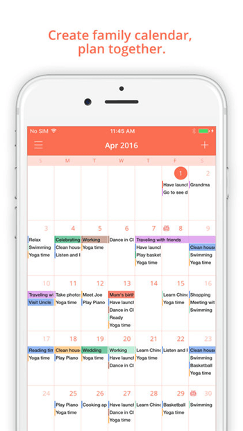 The Best Family Calendar Apps for iPhone of 2019-FamCal