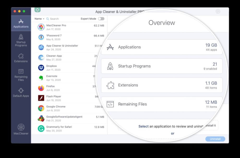 best clean app for mac - app cleaner uninstaller pro