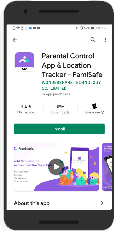 install the app