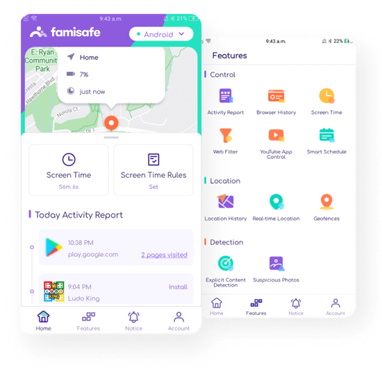 FamiSafe Parental Control App
