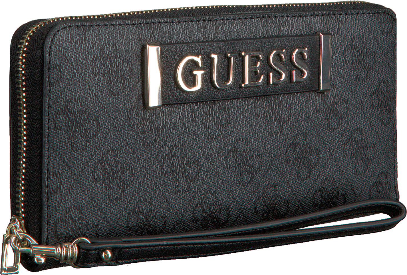 A Black Purse With A Black Strap