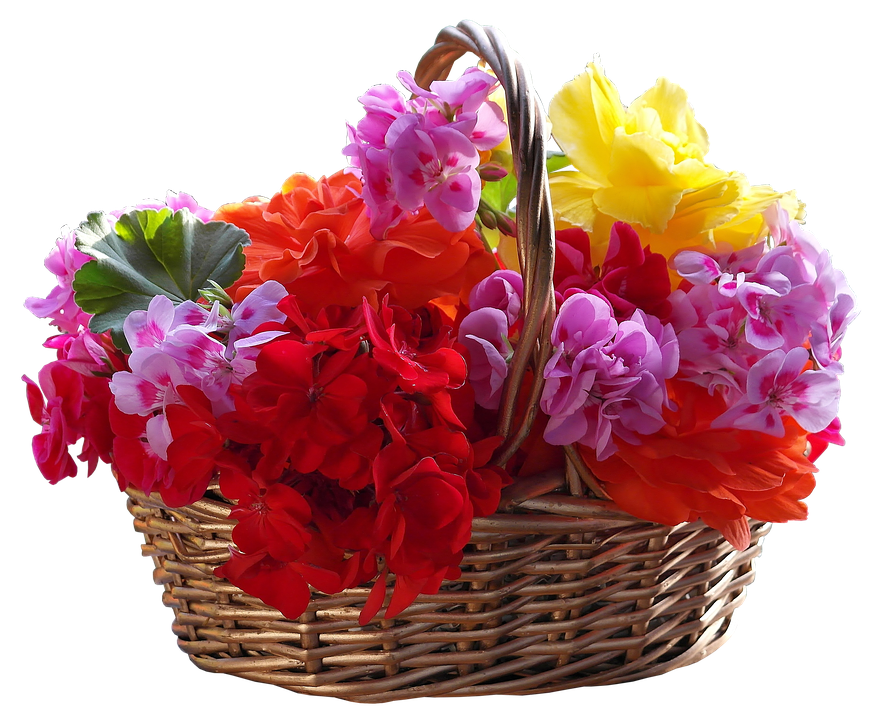 A Basket Of Flowers