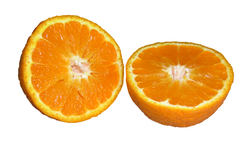 A Close Up Of An Orange