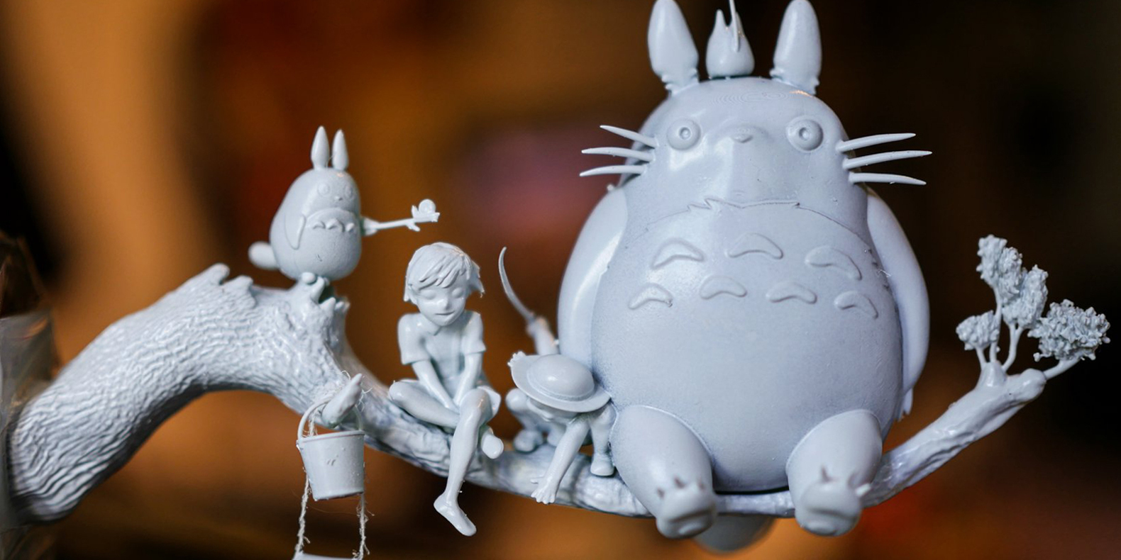 Encuentra aquí una selección de los mejores modelos 3D del universo Studio Ghibli