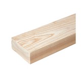 Regla de madera pino tratado 2 x 6 in x 12 ft