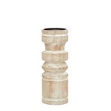 Candelabro de madera 11 in