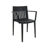 Silla moderna plastica spritz negro