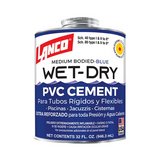 Pegamento para pvc 1/4 gal wet dry