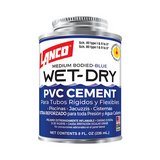 Pegamento para pvc 1/16 gal wet dry