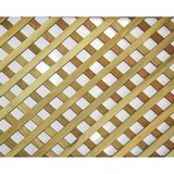 Celosía de madera tratada cerrada 4 x 8 ft