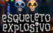 logo esqueleto explosivo thunderkick kolikkopeli 