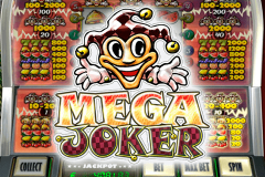 logo mega joker netent kolikkopeli 