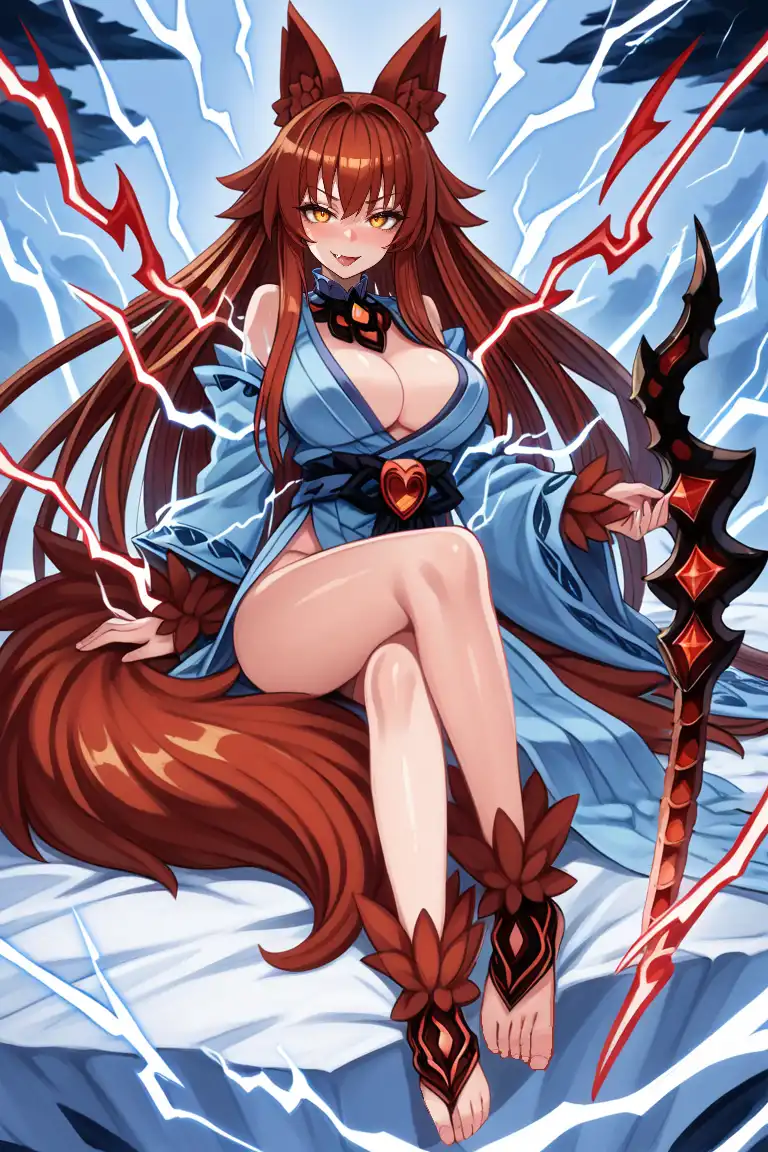 Shikiro - The Red Raiju| NSFW AI Roleplay Chat - Linkin.Love