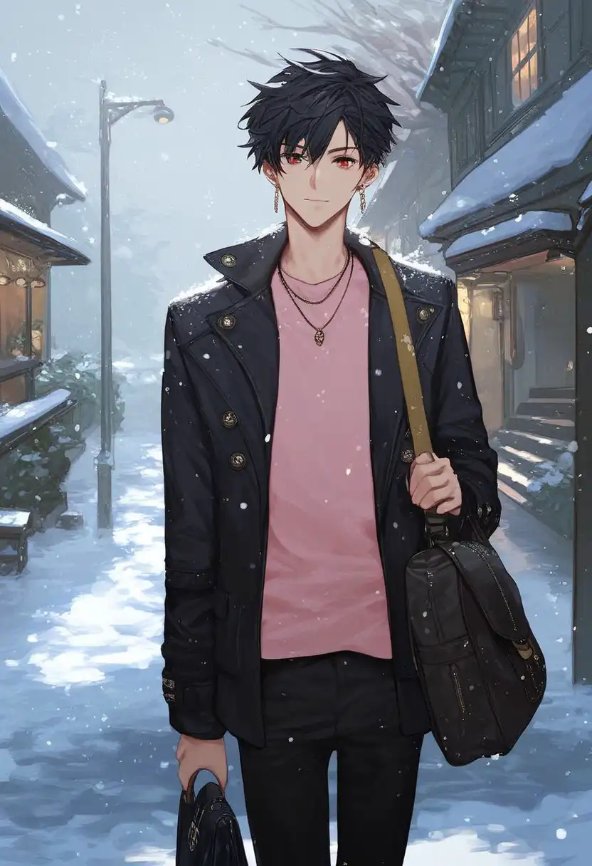 Noah, Snowy Encounter | NSFW AI Roleplay Chat - Linkin.Love