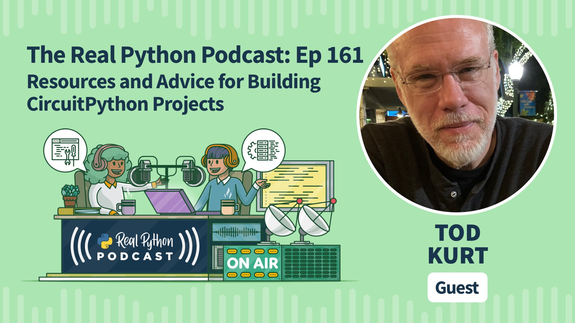 Real Python Podcast Episode #161 Title Artwork