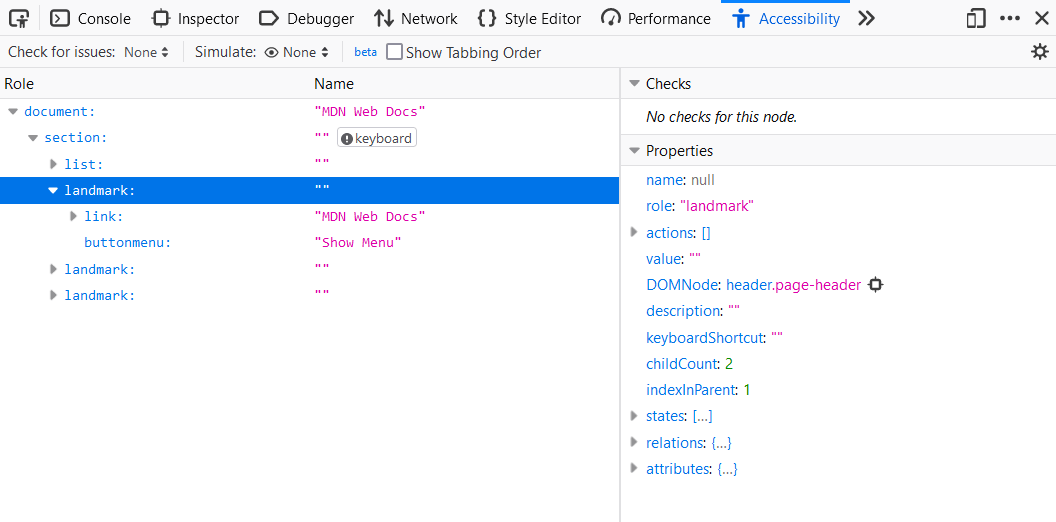 Performance Tools in Firefox 57 Developer Tools.