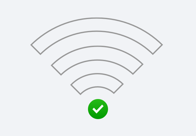 A wifi icon