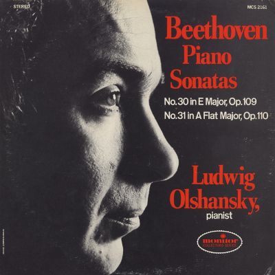 Beethoven Piano Sonatas: No. 30 in E Major, Op. 109 and No. 31 in A-Flat Major, Op. 110