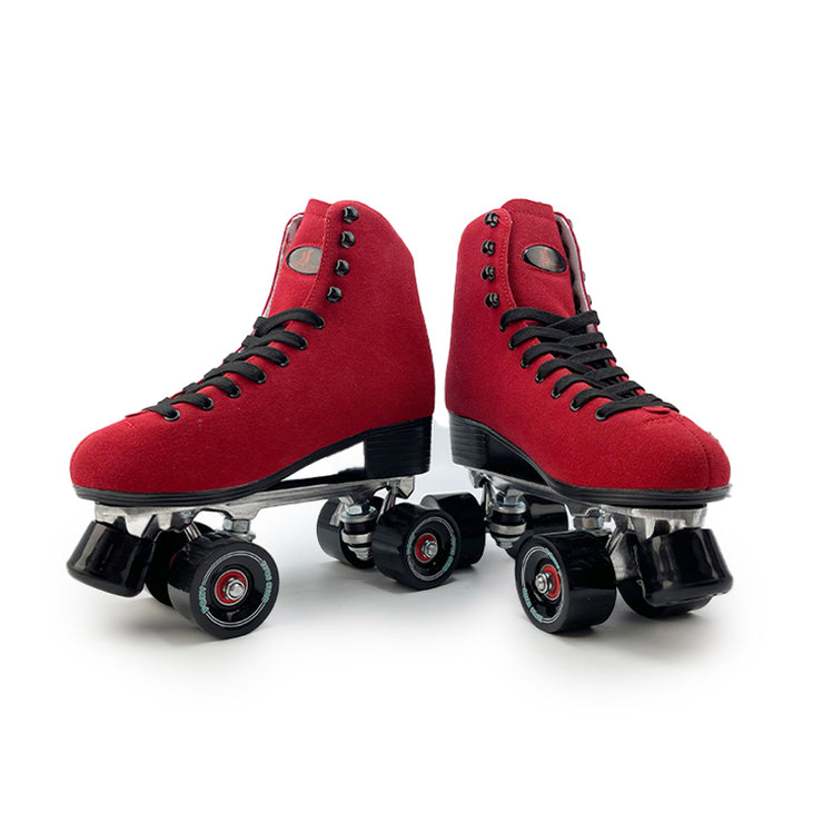 Royal Red Roller Skates