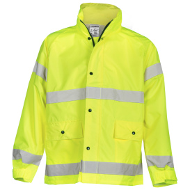 Kishigo 9665J Storm Stopper Rain Jacket - Yellow/Lime