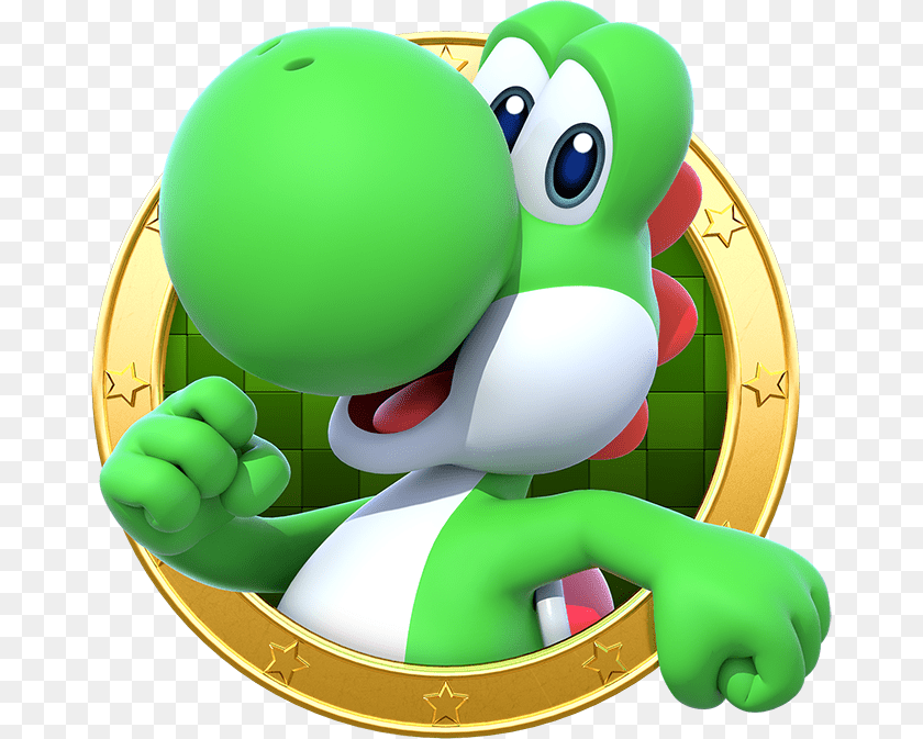 Super Mario Party Yoshi, Balloon, Toy Sticker PNG - FlyClipart