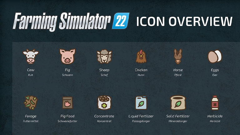 FS22 Crop Icons