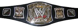 Ceinture de WWE Champion.