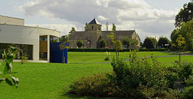 L'espace Tartalin et l'église St-Pierre