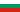 Drapeau de Bulgarie