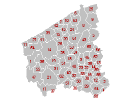 Communes de la province