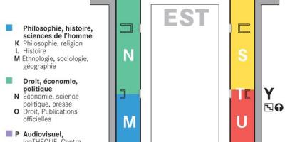 Carte de la BNF