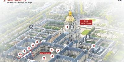 Carte des Invalides