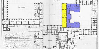 Carte du Palais Royal Paris