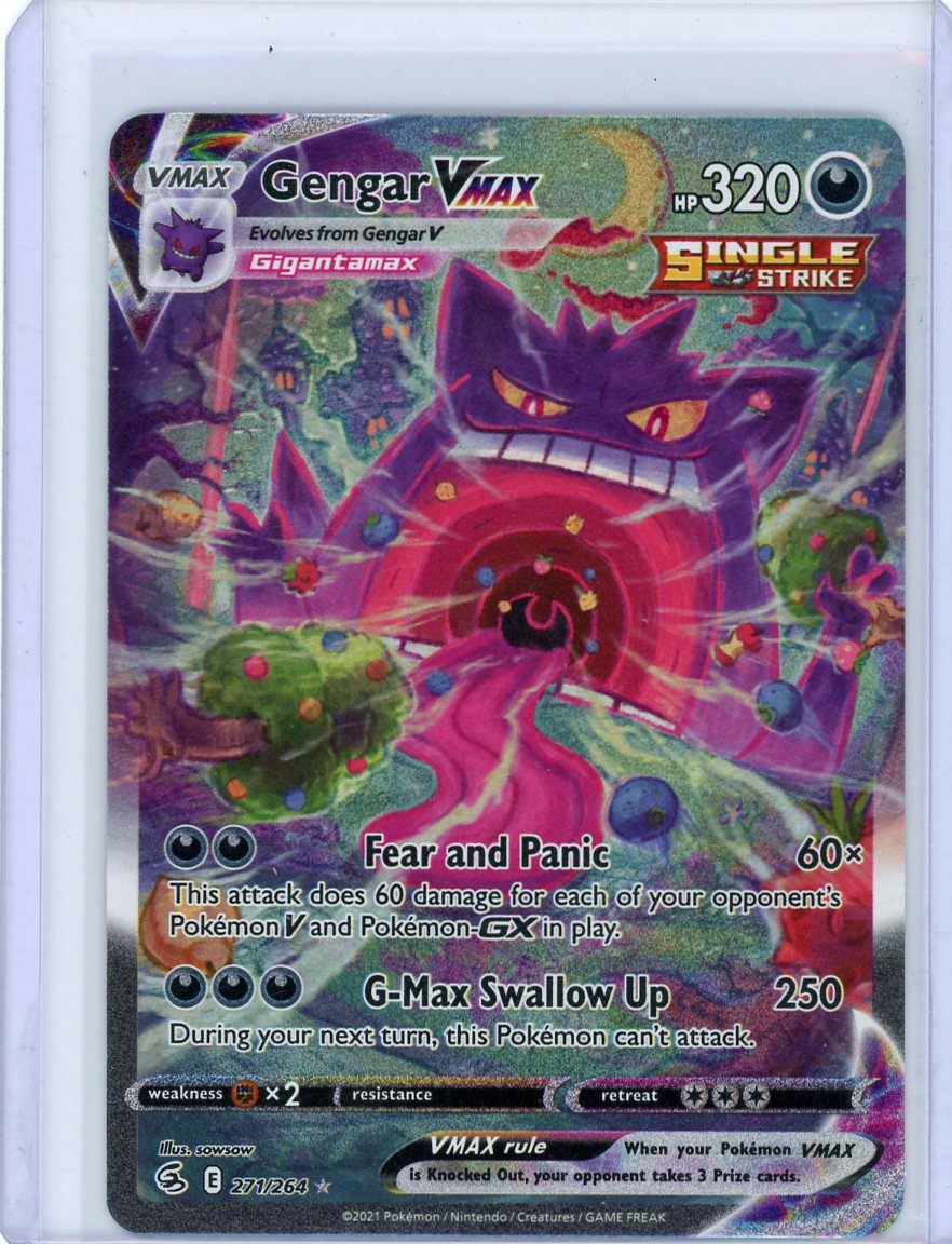 Pokemon Gengar VMAX Alternate Art Secret plandetransformacion.unirioja.es