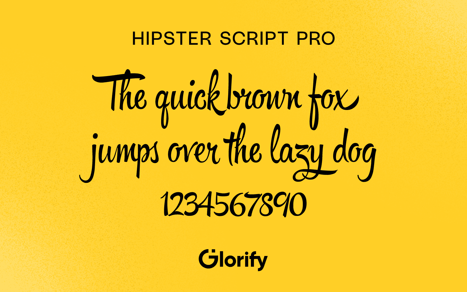 Hipster Script Pro Cursive font