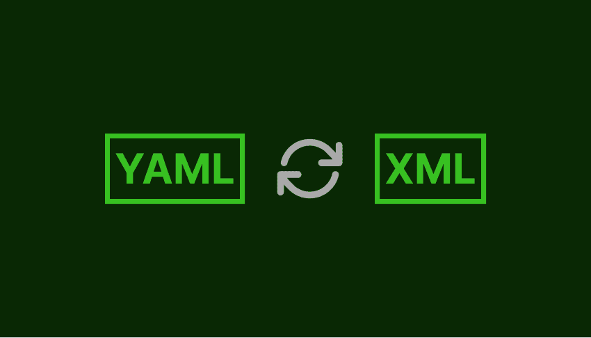 YAML To XML format converter