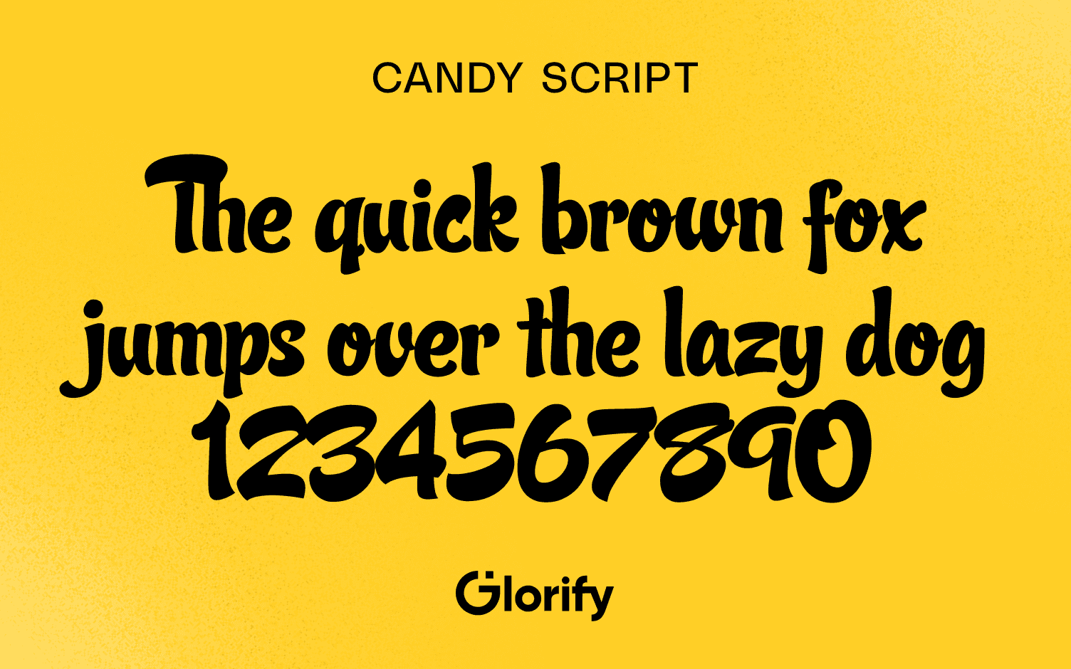 Candy Script Cursive font