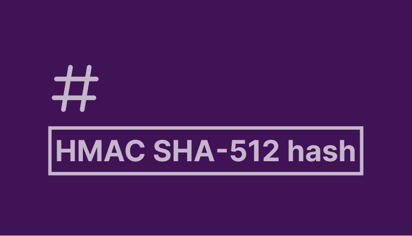 HMAC SHA-512 Hash Generator