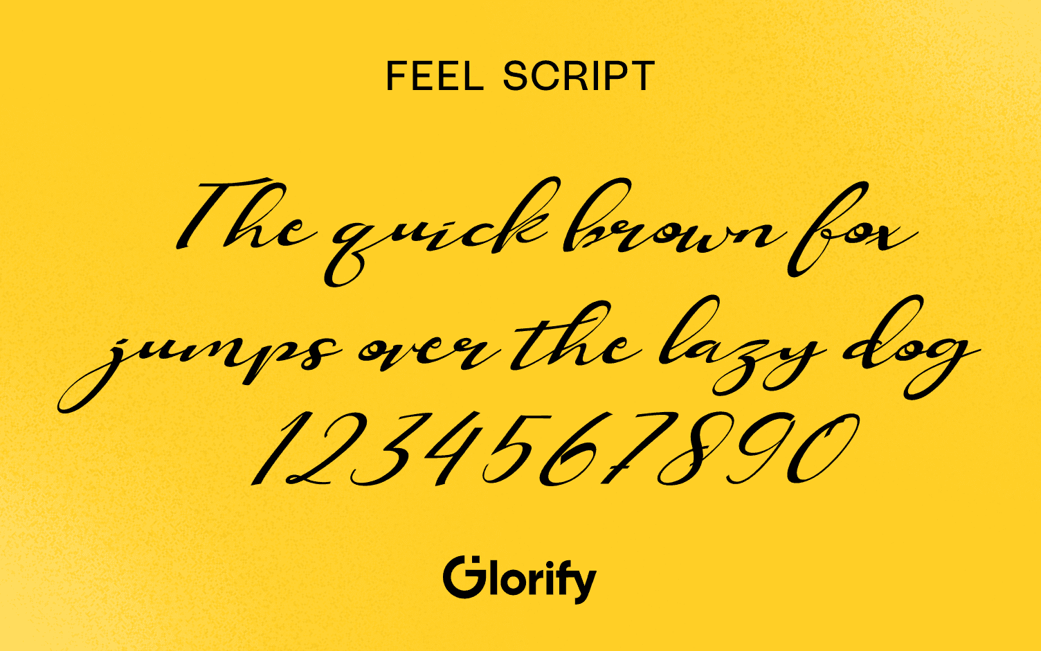 Feel Script Cursive font