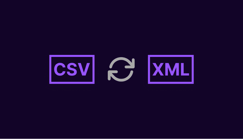 CSV To XML format converter