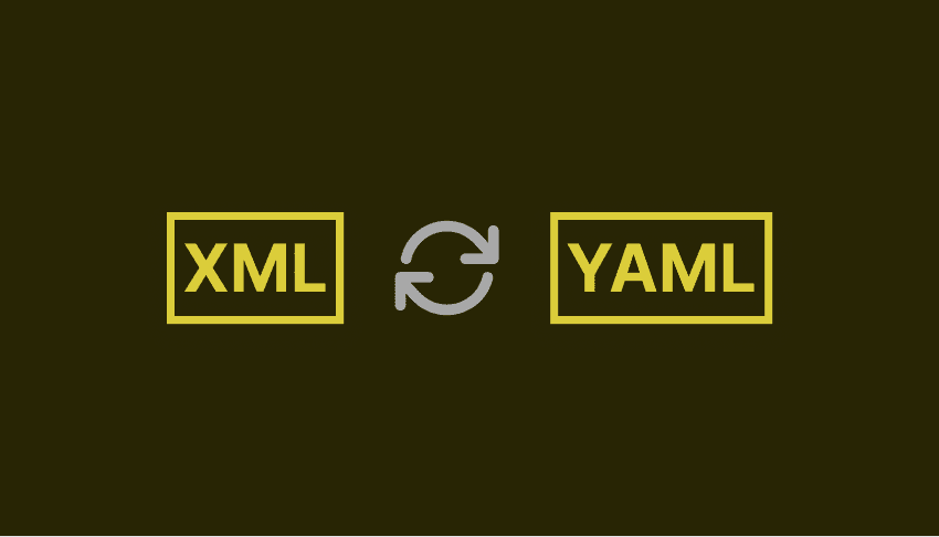 XML To YAML format converter