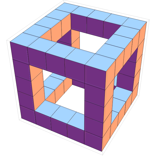 Colorful cube