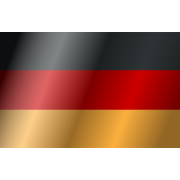 Flag of Germany (with wind)