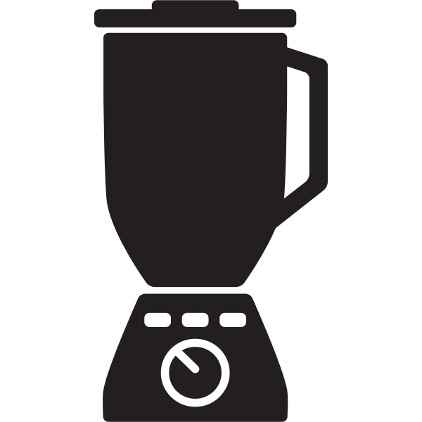 Kitchen blender icon