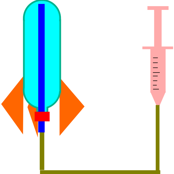 Soda rocket