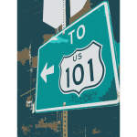 101 sign