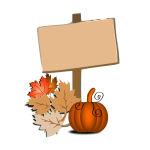 Autumn symbol vector graphics