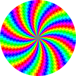 rainbow swirl 120gon